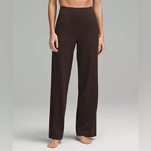 NWOT lululemon Align wide leg pants TALL ESPRESSO size 8